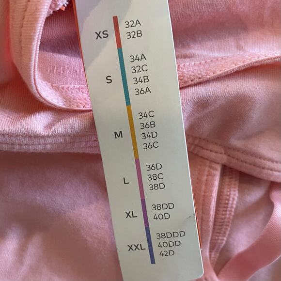 NEW COLSIE Balletcore Bodysuit Thong Pink Size XL Stretch Preppy One Piece - Picture 7 of 9